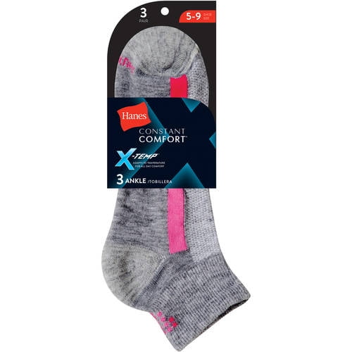 Hanes XTemp® Women`s Ankle Socks