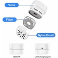 thumbnail image 3 of Cordless Desk Vacuum Cleaner - Mini USB Rechargeable Table Vacuum Cleaner, For Crumbs, Dust, Keyboard, Cars, 3 of 5