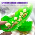 thumbnail image 4 of Lettuce Pets Slow-Feed Chews & Fetchs Crocodiles Dog Toy, Slow Feed Chew and Fetch Crocodile, Dog Slow Feeder Puzzle Toy, Medium & Small Dogs Teeth Cleaning (Small), 4 of 10