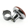 thumbnail image 3 of Unique Bargains Durable Plastic Metal Power Handle Steering Wheel Knob w Rhinestone Decor Silver Tone Brown Silver Tone, 3 of 4