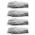 thumbnail image 1 of OULII 4 Pcs Rideaux à Franges en Papier d'Aluminium Argenté Décoration de Fête, 1 of 5
