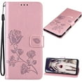 thumbnail image 5 of for Samsung Galaxy A53 5G (Not 4G) Wallet Case for Women, Rose Flower Cover with Credit Card Holder Cash Pockets [Wrist Strap] Flip Phone Case for Samsung Galaxy A53 5G RS Red, 5 of 8