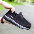 thumbnail image 3 of GHFKKB Womens Casual Slip On Walking Shoes Comfortable Work Sneaker, 3 of 5