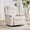 Beige, variant on Studyset 360° Swivel Rocker Recliner Chair for Adults,Rocking Manual Glider Sofa with 3 Positions,2 Cup Holders,4 Pockets,Manual Single Sofa for Nursery,Living Room,Bedroom,Office,Reading Nook