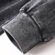 thumbnail image 4 of Jersey masculino de algodón puro desgastado - Corte holgado, manga larga, cuello redondo, informal, 4 of 6