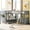 Gray, variant on Bunk Bed With Loft And Two Drawers In Gray - & Functional Furniture Twin Storage Facilities Practical Bedroom