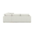 thumbnail image 4 of Ventana 116 Modern Pillow Arm Feather Memory Foam Fill 3 Piece Sectional Sofa, 4 of 11