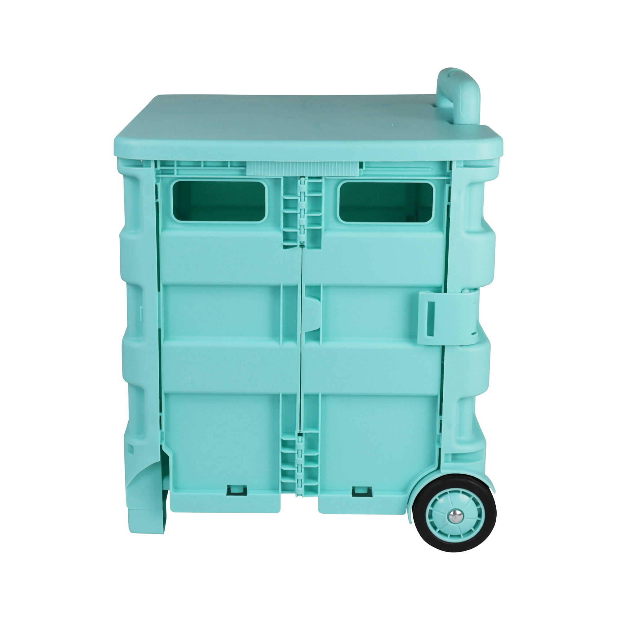 Everything Mary Collapsible Storage Cart for Crafts & Supplies, Green