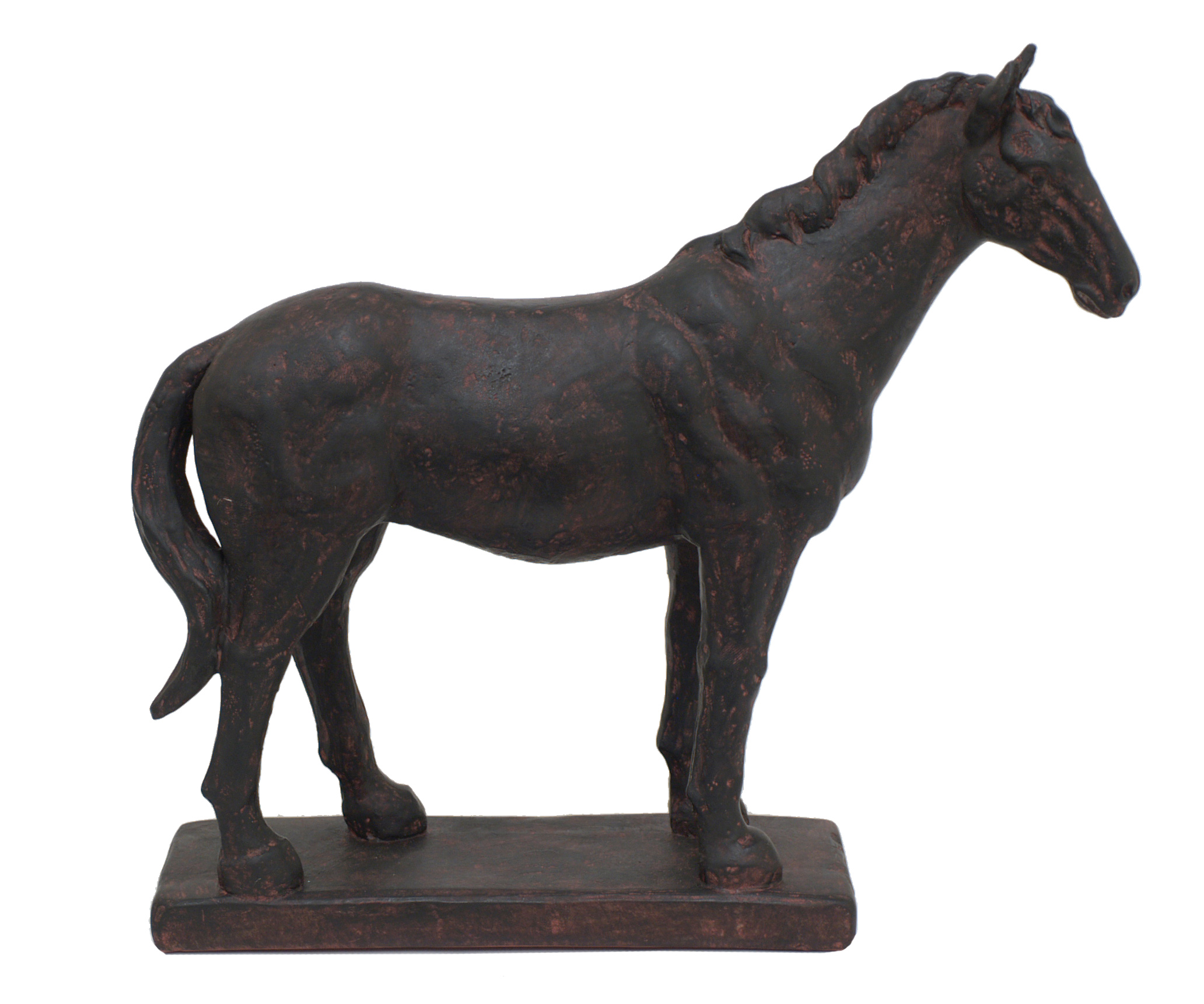 Stunningly Designed Black Horse Figurine
