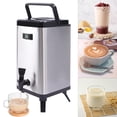 thumbnail image 6 of 12L Square Commercial Insulated Beverage Dispenser Coffee Hot & Cold Water Dispenser 9.6*9.6, 6 of 17