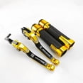 thumbnail image 2 of Applies to Handles, Levers & Grips for Bajaj Dominar 400 250, Gold, 2 of 8