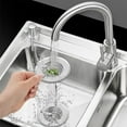 thumbnail image 6 of Kitchen Sink Strainer - Food Catcher for Sink Drains - Stainless Steel - 2 Pack - 4.5 Inch Diameter, 6 of 7