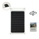 thumbnail image 2 of 10W panel solar portátil ligero mini tipo C/USB cargador solar placa de energía5V, 2 of 11