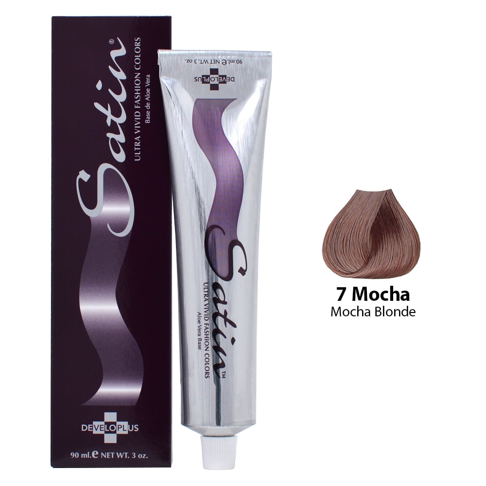 Developlus Satin Color #7 Mocha Blonde 3 Ounce (88ml) - Walmart.com
