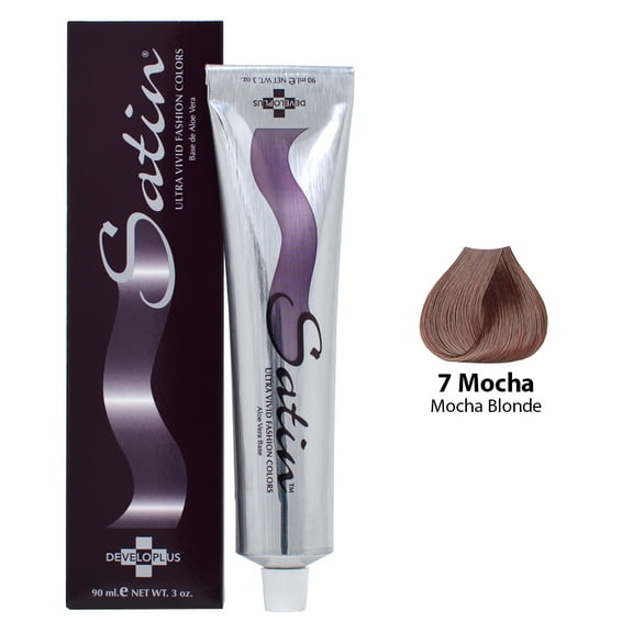 Developlus Satin Color #7 Mocha Blonde 3 Ounce (88ml)