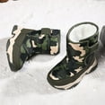 thumbnail image 5 of Povozer Snow Boots for Boys Girls Warm Waterproof Slip Resistant Winter Shoes (Camouflage,10.5), 5 of 6