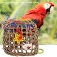 thumbnail image 4 of Natural Straw Bite Resistant Bird Toy,  Toy, For Birds Parrots Pets Cats, 4 of 8