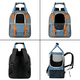 thumbnail image 5 of Transportadora Mochila Para Perro Malubero Azul Gris, 5 of 5