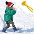 thumbnail image 2 of Clip Sand Ball Clamp for Snowball Fight Outdoor Activities Yellow, 2 of 8