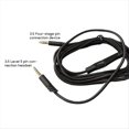 thumbnail image 4 of Cable de Repuesto para Auriculares Cable de Auriculares para Juegos Resistente Al Desgaste con Control de Volumen de 3,5 mm para Auriculares Astro A40TR/A40/A10, Polea, 4 of 5
