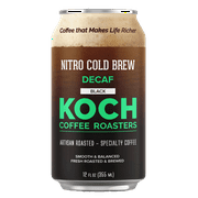 KOCH Coffee Roasters Nitro Cold Brew - DECAF Coffee 12 fl oz Can