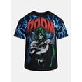 thumbnail image 5 of Marvel Dr. Doom Men's and Big Men's Front Back Graphic Oversized Tee with Short Sleeves, Sizes XS-3XL, 5 of 5