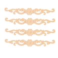 thumbnail image 1 of Apliques de Madera MUXSAM 27x4 cm Roble Tallados Paquete de 4, 1 of 8