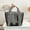 BLACK, variant on EUDIDV Sling Bag,Ladies Transparent Hollow Handbag Transparent Mesh Tote Bag Fashion Shoulder Messenger Bag Travel Tote,Crossbody Bag,Small Backpack