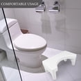 thumbnail image 3 of OULII 1Pcs Toilet Step Stool Plastic Anti-skid Simple Design for Daily Use, 3 of 8