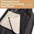 thumbnail image 4 of 2026 New Apron With Pockets Cross Back Design With Towel, Apron With Towel Attached,Pinstripe Cross-Back Kitchen, 4 of 8