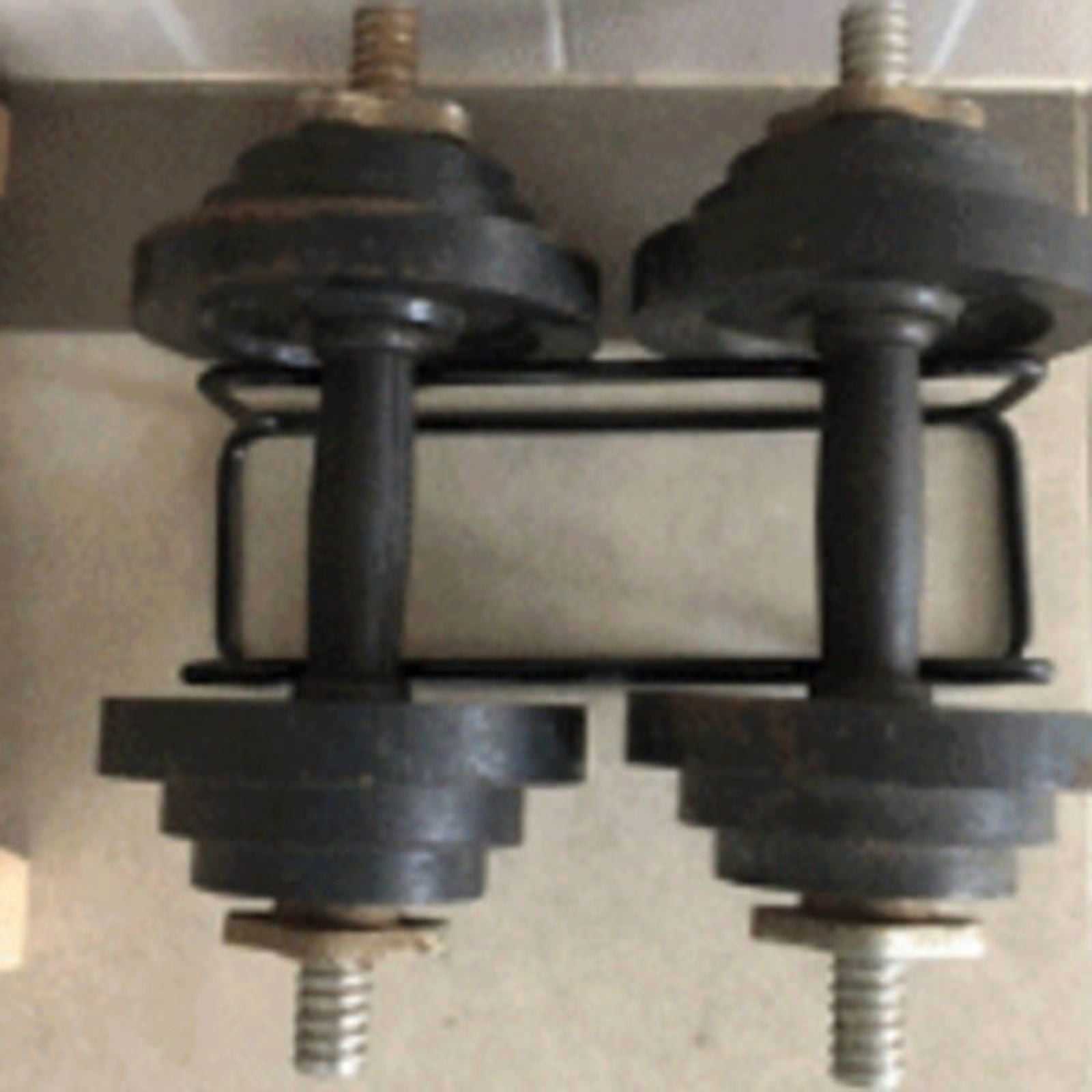 2X Black Vertical Dumbbell Rack Weight Lifting Dumbbell Rack Bracket Support Dumbbell Rack Home Fitness Equipment,2 x dumbbell rack,black