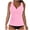 Pink, variant on Modest Bathing Suit for Women 2025 New Swimming Fashion Women's Tankini Swimsuits V Neck Tummy Control Two Piece Bathing Suit Cross Back High Waisted Bikini