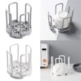 thumbnail image 2 of Retractable Desktop Dish Rack Dish Storage Rack Storage Rack White, 2 of 5