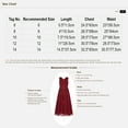 thumbnail image 7 of Zaldita Girls V-Neck Chiffon Sleeveless Junior Bridesmaid Dress Ruched A-Line Maxi Wedding Party Burgundy 6, 7 of 7