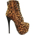 thumbnail image 3 of Breckelles Women Blazer-11 Boots 39221-6.5B(M)US Leopard, 3 of 6