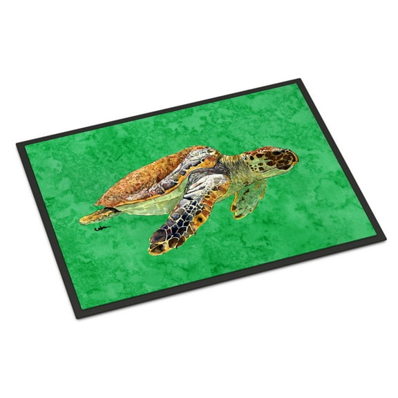Carolines Treasures 8675JMAT Turtle Indoor Or Outdoor Doormat- 24 x 36 in.