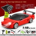 thumbnail image 1 of 1:18 Ldrc Ld 1803 Nsx 2.4g Remote Control Car Simulated Drift Of Gyroscope Led Light Group Electric Toy Car Remote Control Car, 1 of 1