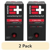 (2 pack) Essentia Water, 2 Gallon Box, Ionized Alkali 2 gallon