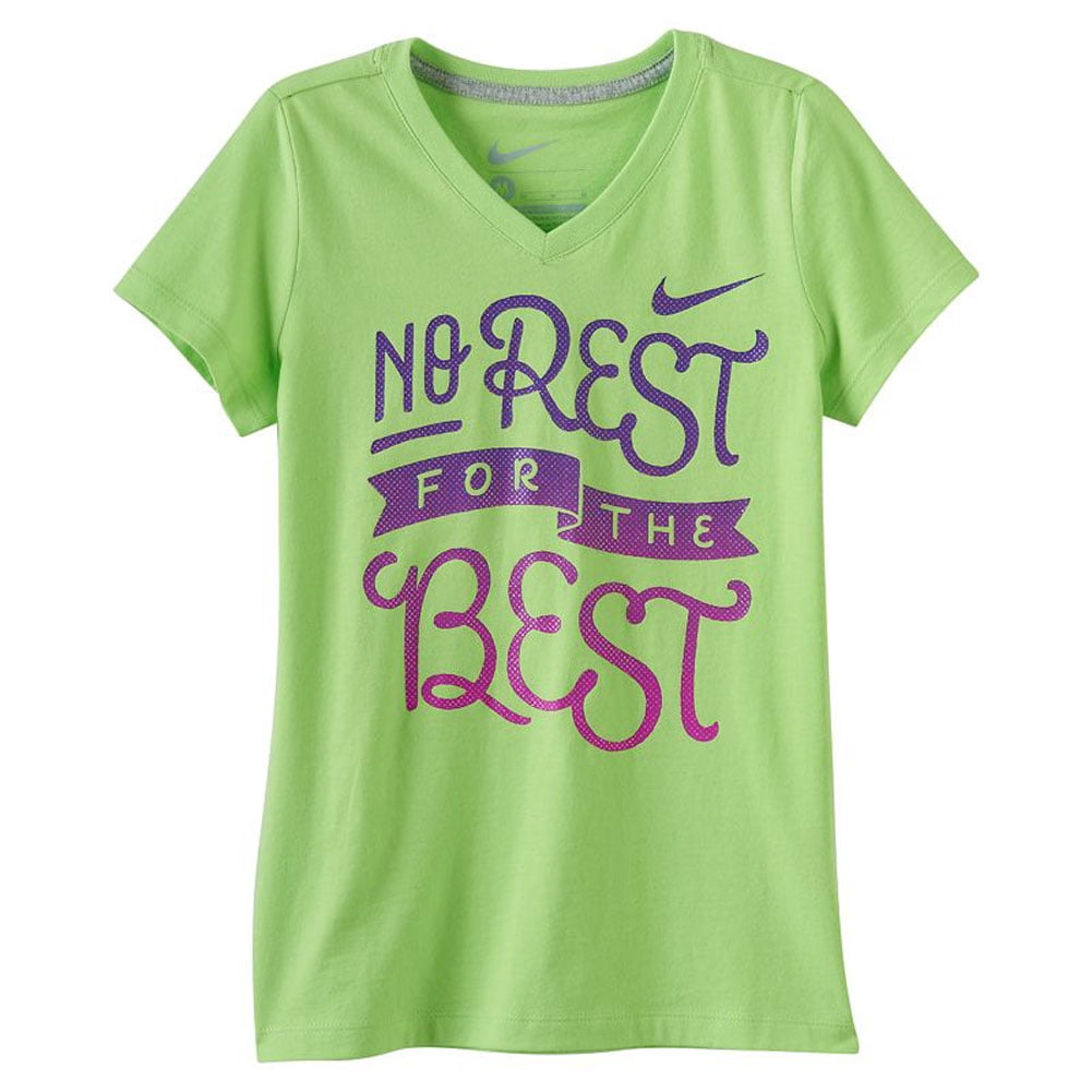 hot pink and lime green nike shirt
