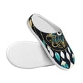 thumbnail image 3 of Kdxio Boho Dreamcatcher Women's Men's Slippers Plush Slip-On House Slipper for Winter Indoor Soft Cushion Non-slip Fluffy Slides Slippers-8, 3 of 7