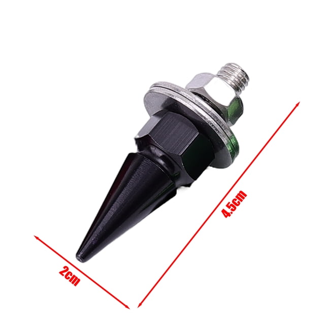 4-1pcs M6 Threaded Tips Screw Car Modified Fasteners Fender Washer Bumper Engine Screws License Plate Aluminium Alloy Bolts