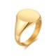 thumbnail image 1 of Anillo cuadrado Punk para hombre, joyería de acero inoxidable 316L, anillos personalizados, Color negro, dorado y plateado, accesorios de joyería impermeables, regalos, 1 of 4