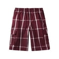 thumbnail image 5 of Ma Croix Men's Checkered Loose Fit Plaid Cargo Shorts, 5 of 6