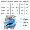 thumbnail image 3 of Womens High Waisted Dolphin Jumping Running Shorts 2 in 1 Athletic Shorts Gym Workout Shorts with Pocket S, 3 of 7