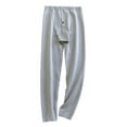 thumbnail image 2 of BLCHUNen Thermal Men Long Underwear Pant Winter Warm Fleece Lined Underwear Bottom Cold Weather Base Layer Legging, 2 of 3