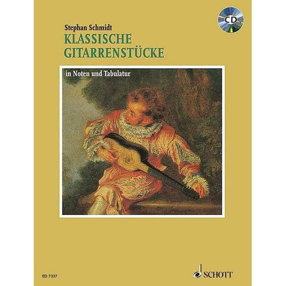 Klassische Gitarrenstucke: In Noten Und Tabulatur, (Paperback)