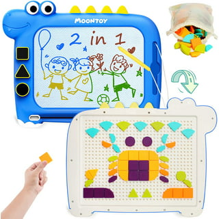 Xelparuc Magnetic Drawing Board Toy for Kids, Large Doodle Board Writing Painting Sketch Pad