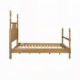 thumbnail image 4 of Bed Natural Queen with Solid Wood Frame and Turned Legs, 4 of 13