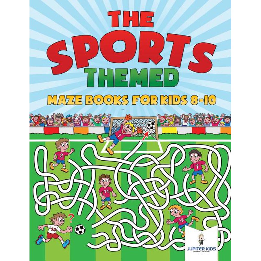 The SportsThemed Maze Books for Kids 810 (Paperback)
