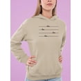thumbnail image 2 of Love Rope Daisies Hoodie Women -Image by Shutterstock, Female Small, 2 of 4